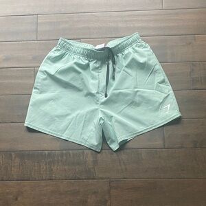 Gymshark Mint Light Green Swim Trunks
